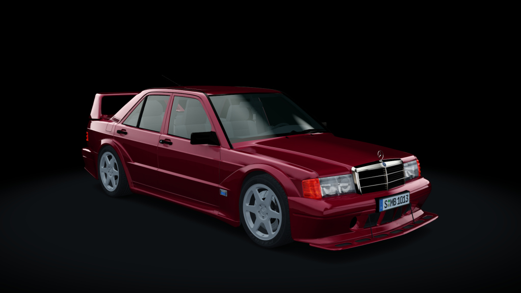 Mercedes-Benz 190E EVO II, skin rosso