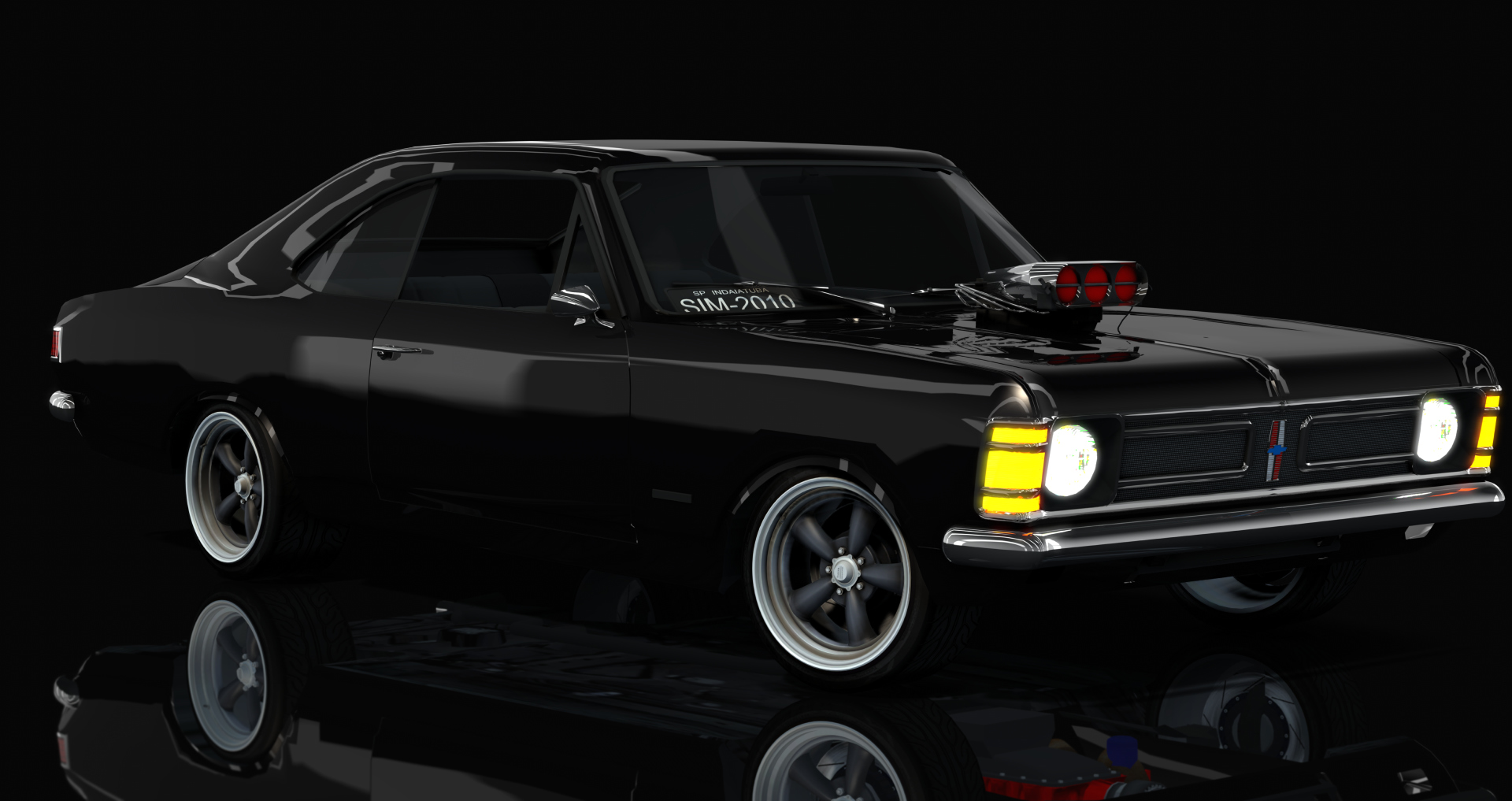 Opala SS 78  Tuned, skin preto