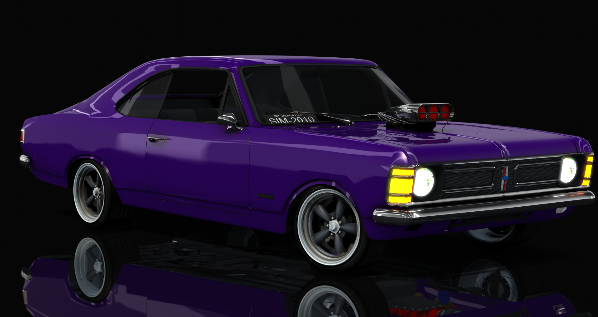 Opala SS 78  Tuned, skin roxo