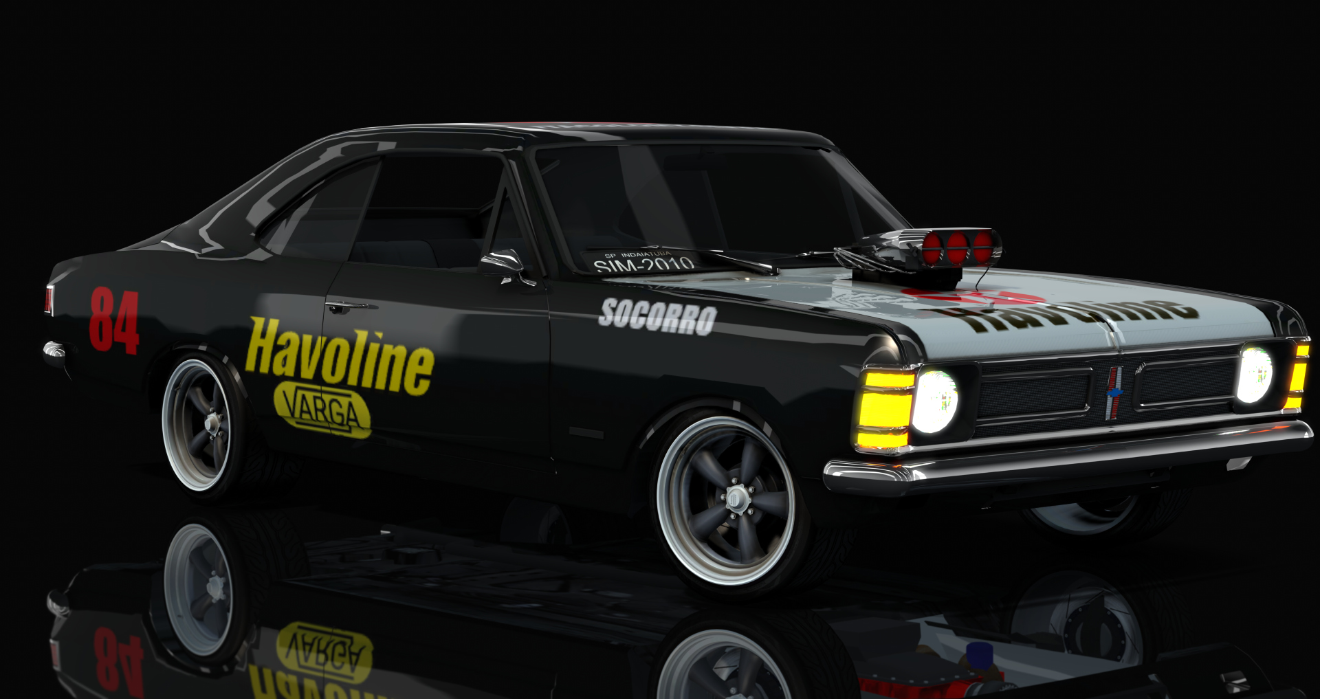 Opala SS 78  Tuned, skin texaco