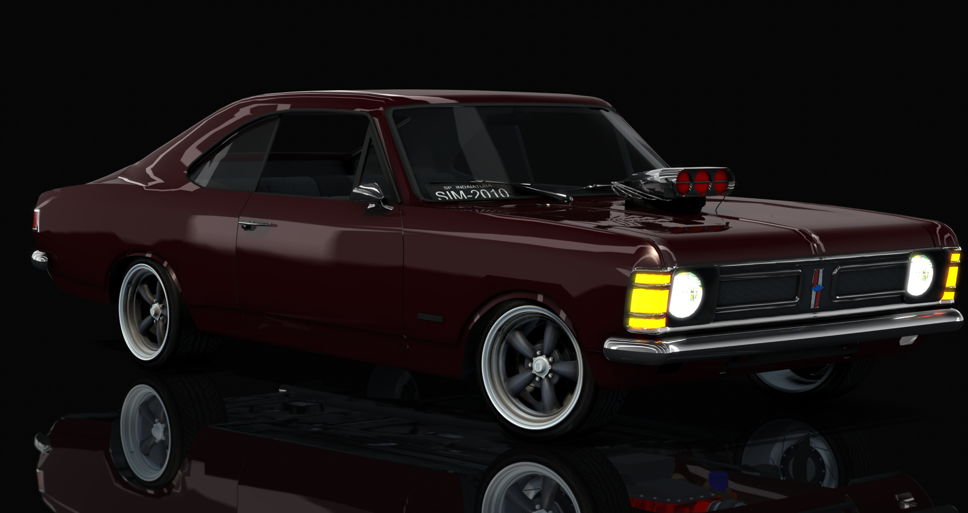 Opala SS 78  Tuned, skin vinho