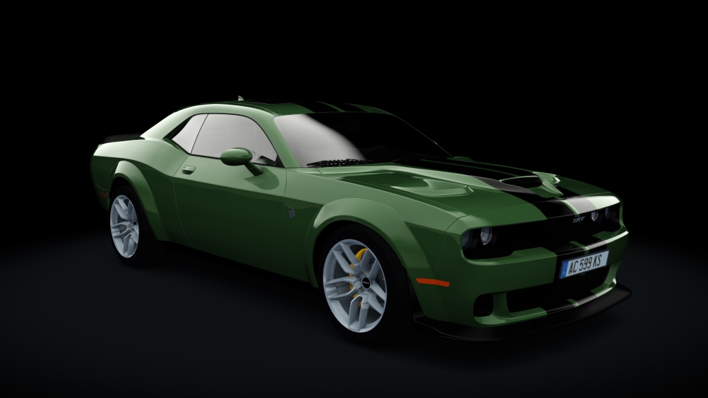 Dodge Challenger SRT Hellcat REDEYE 2018, skin 03