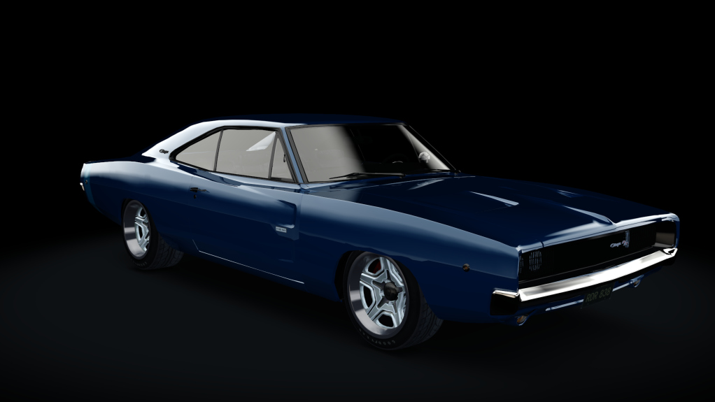 Dodge Charger R/T HE420SB 1968, skin Blue