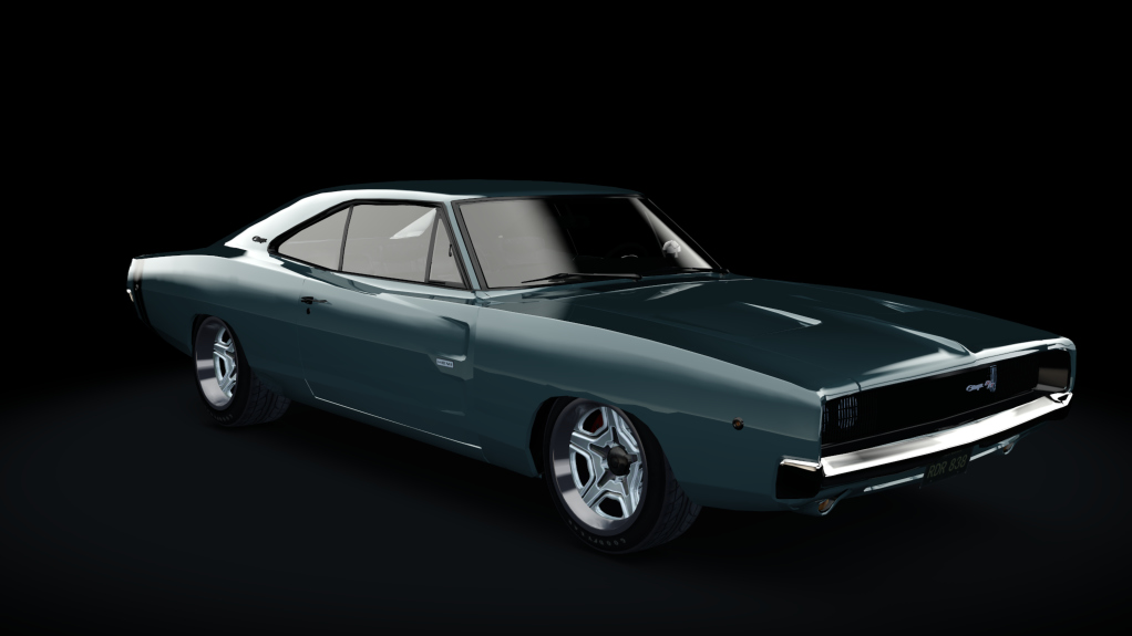 Dodge Charger R/T HE420SB 1968, skin Sea_Green