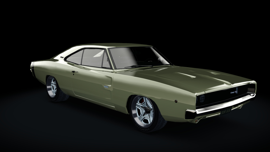 Dodge Charger R/T HE420SB 1968, skin Vanilla