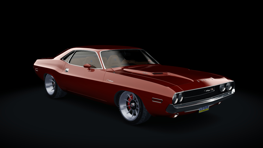 Dodge Challenger R/T RBRE528 Hemi, skin burnt_orange