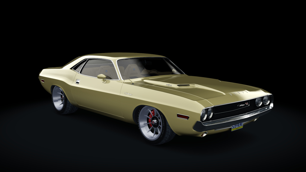 Dodge Challenger R/T RBRE528 Hemi, skin butterscotch