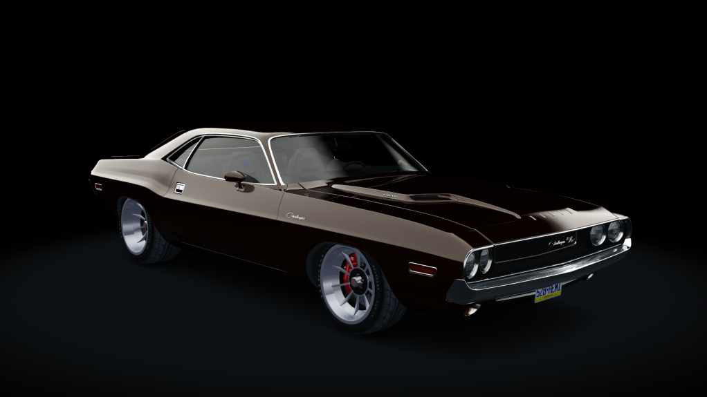 Dodge Challenger R/T RBRE528 Hemi, skin chocolate