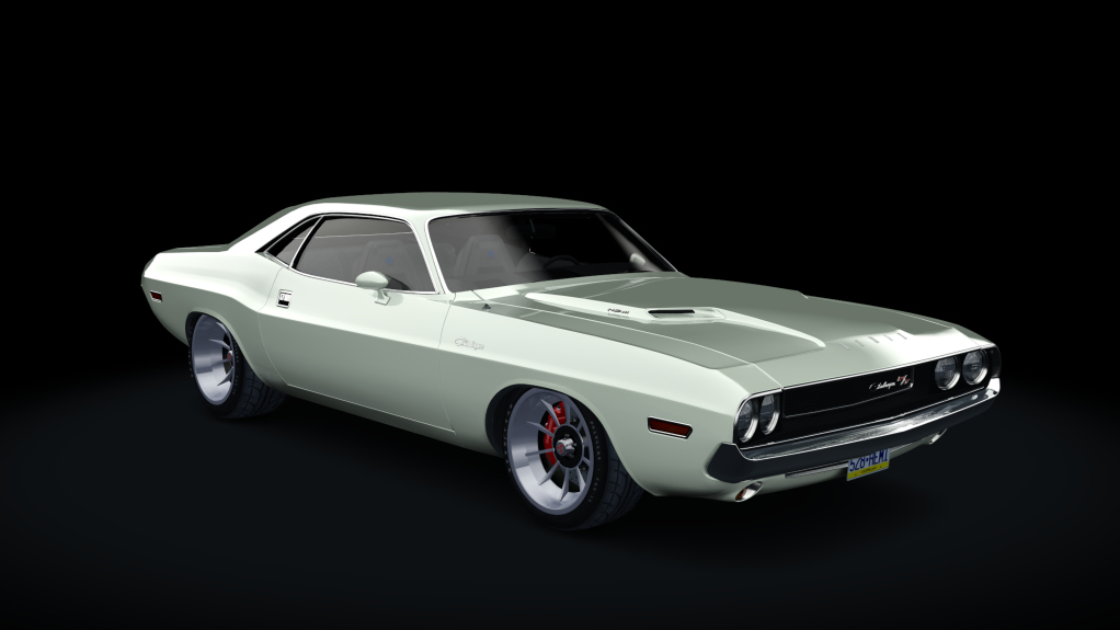 Dodge Challenger R/T RBRE528 Hemi, skin creme