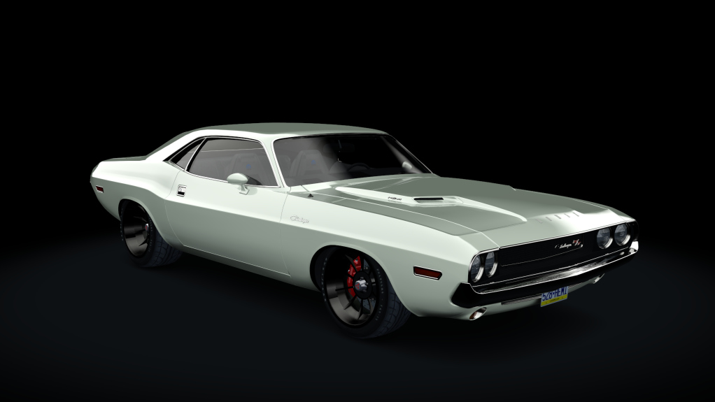 Dodge Challenger R/T RBRE528 Hemi, skin creme_black