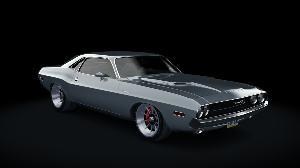 Dodge Challenger R/T RBRE528 Hemi, skin grey