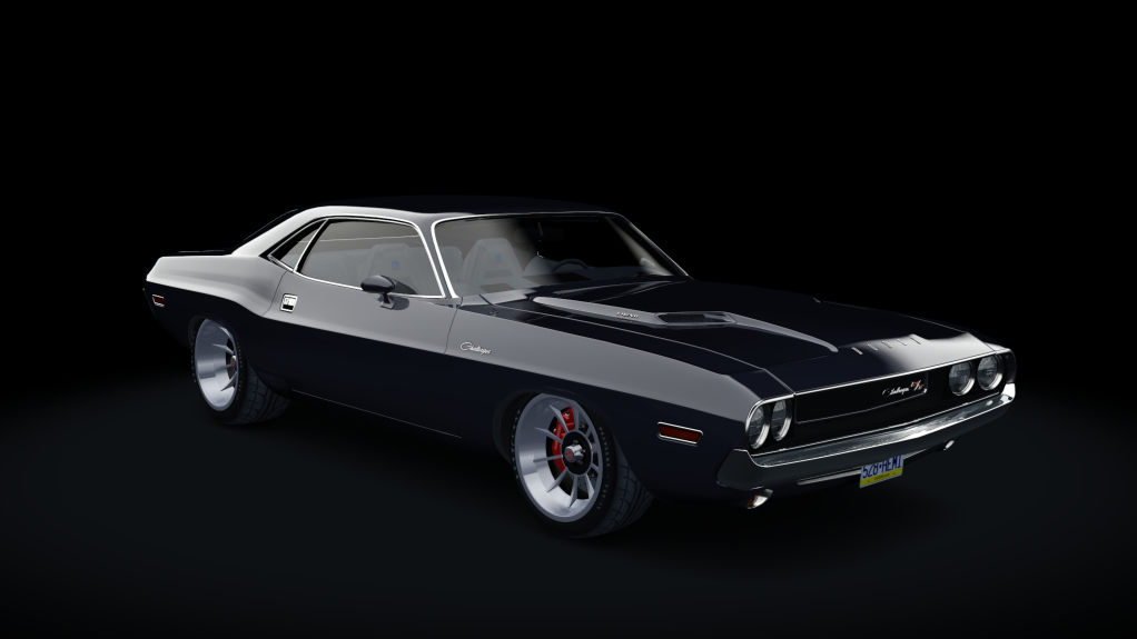 Dodge Challenger R/T RBRE528 Hemi, skin gunmetal