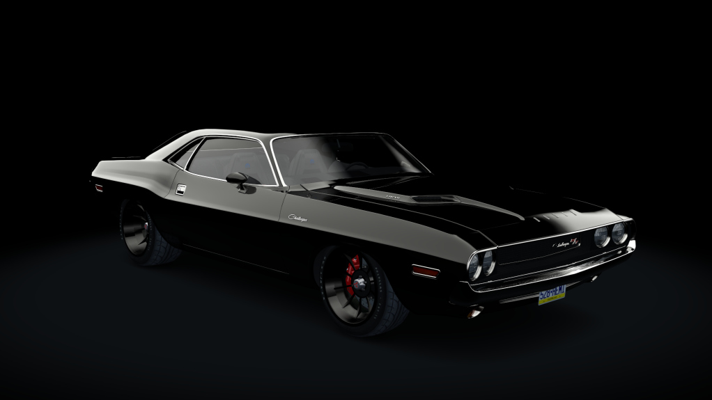 Dodge Challenger R/T RBRE528 Hemi, skin onyx