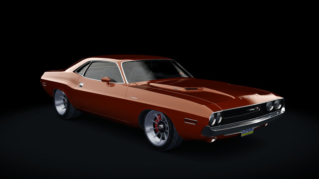 Dodge Challenger R/T RBRE528 Hemi, skin orange