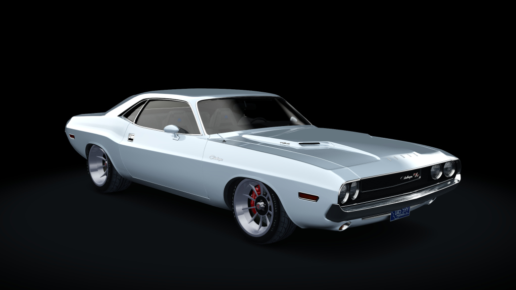 Dodge Challenger R/T RBRE528 Hemi, skin vanishing point