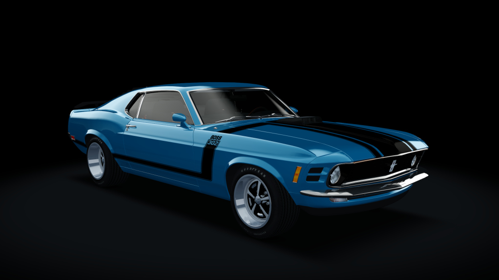 Ford Mustang Boss 302 1970, skin 02