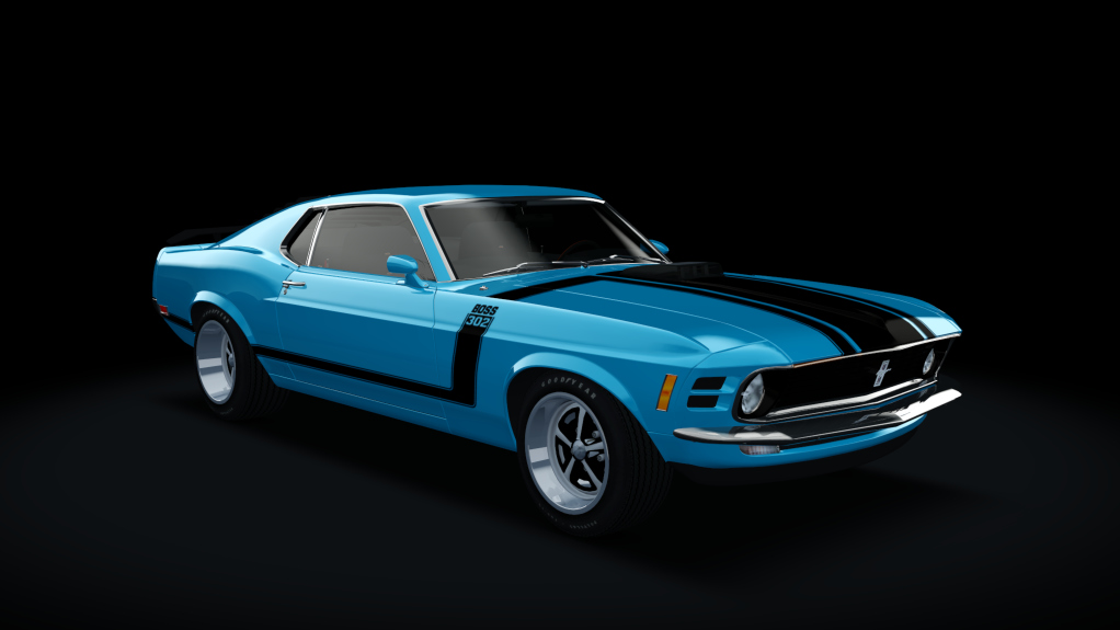 Ford Mustang Boss 302 1970, skin 06