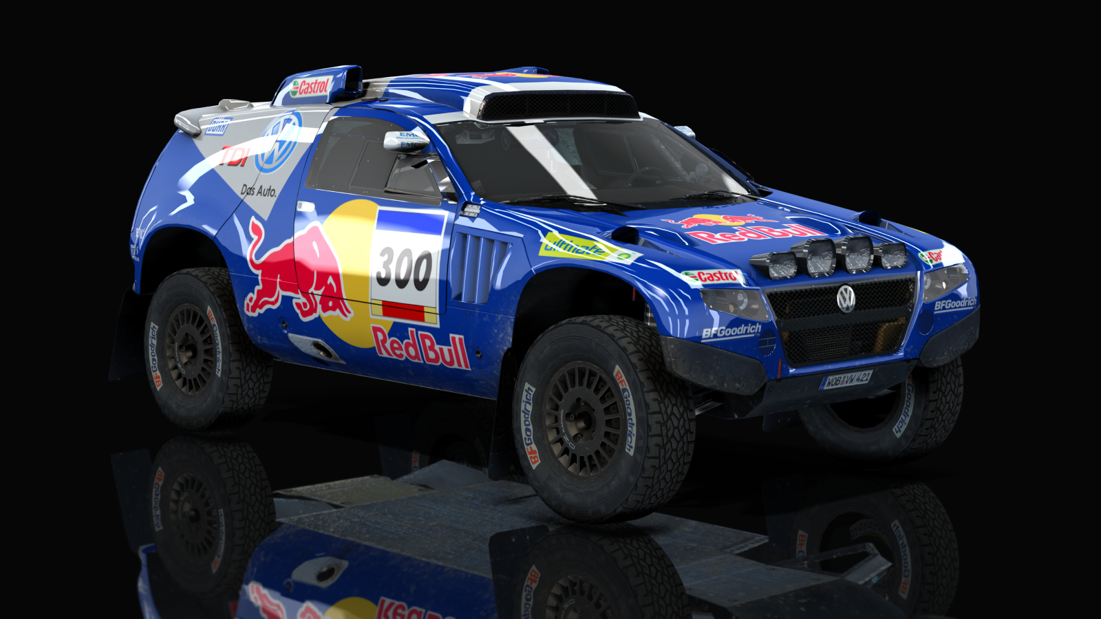 Dakar T1 VW Touareg EVO 2, skin 2