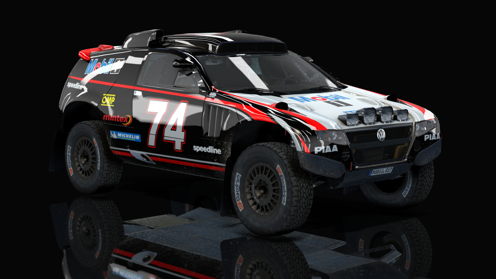 Dakar T1 VW Touareg EVO 2, skin 4