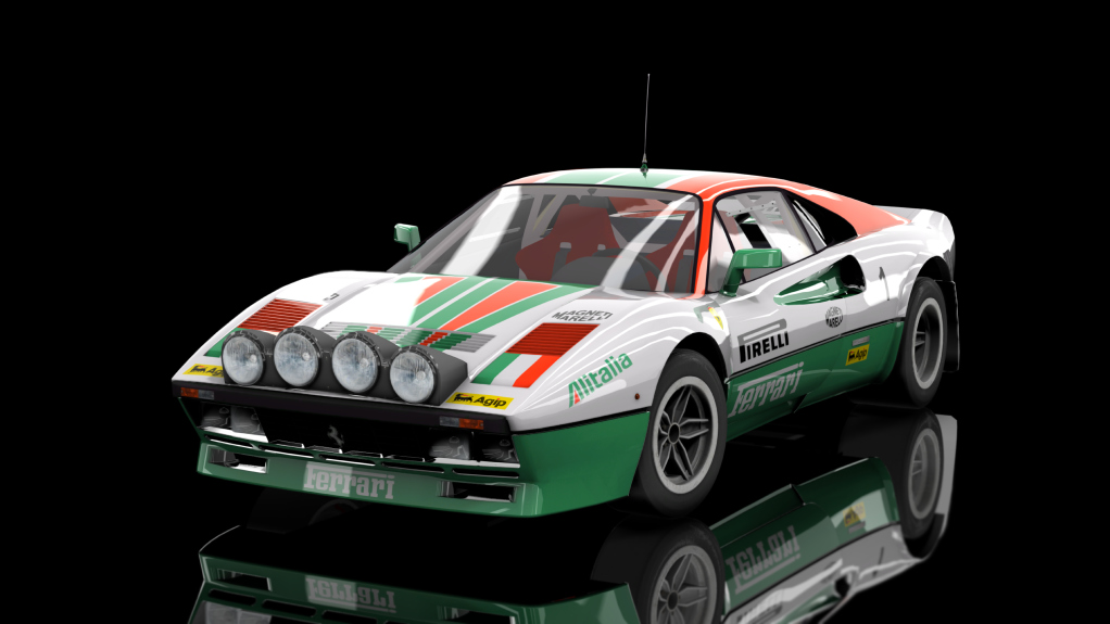 GrB Ferrari 288 GTO, skin alitalia