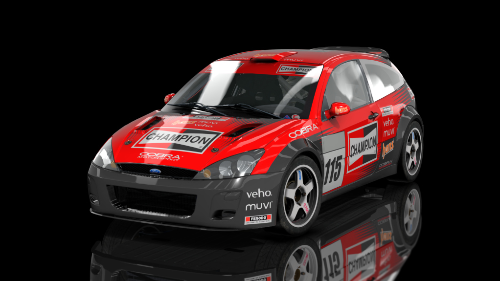 WRC Ford Focus RS 2001, skin 02