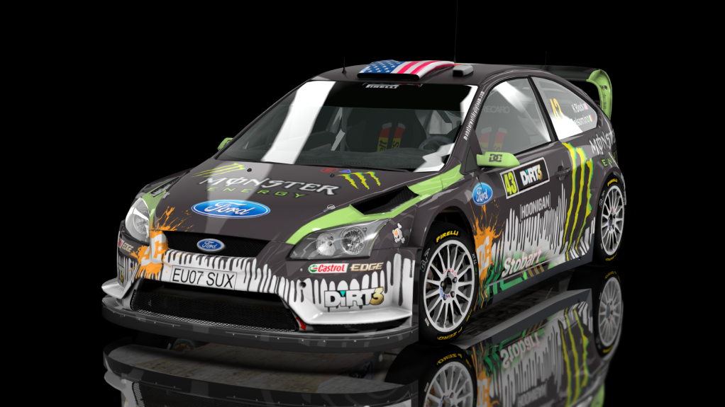 WRC Ford Focus RS 2010, skin 01