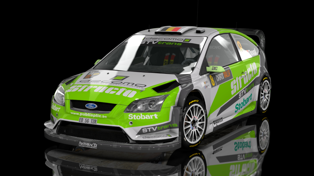 WRC Ford Focus RS 2010, skin 09