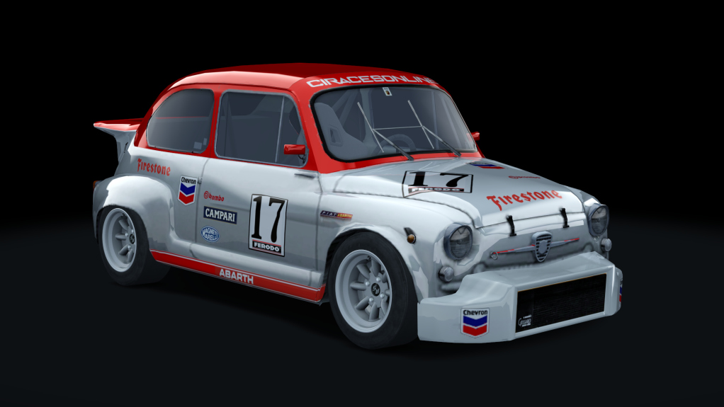 Abarth 1600 TCR, skin abarth_17