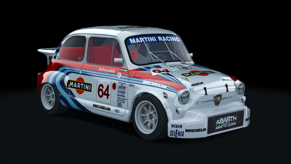 Abarth 1600 TCR, skin andrea_64