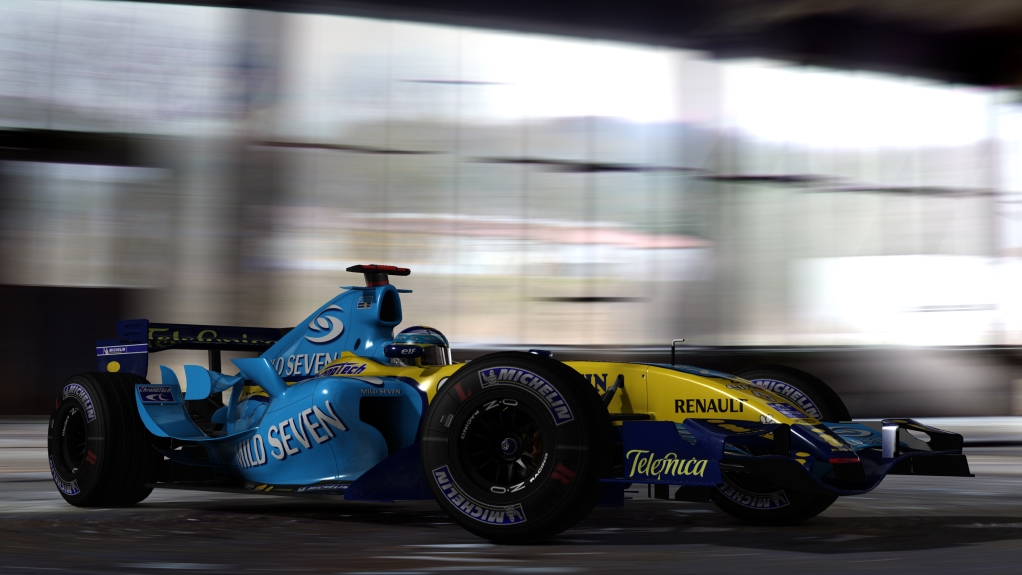 ACFL Renault F2006, skin GFisichella