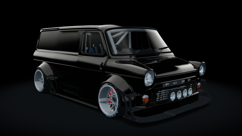 ACMC Ford Transit 1969 Supervan, skin Black