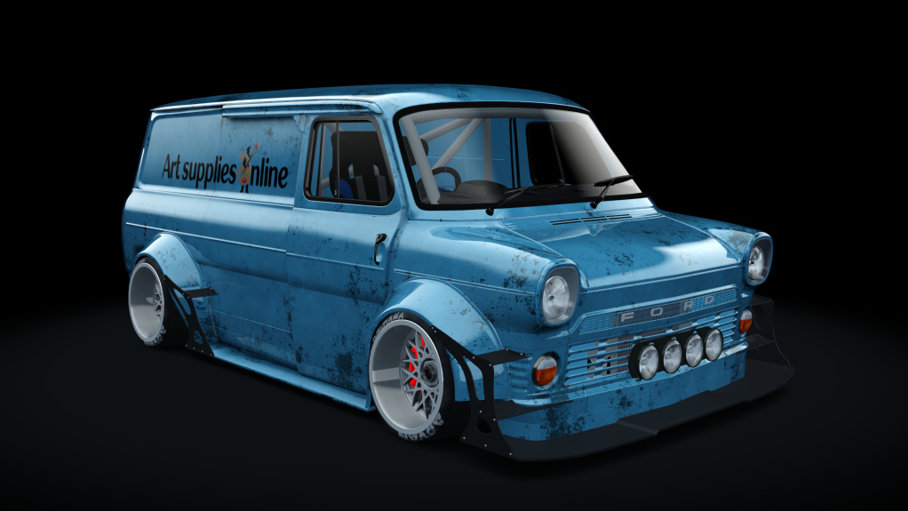 ACMC Ford Transit 1969 Supervan, skin Blue