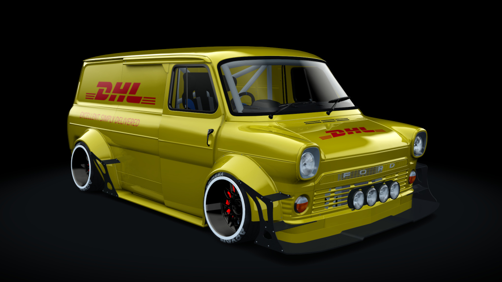 ACMC Ford Transit 1969 Supervan, skin DHL