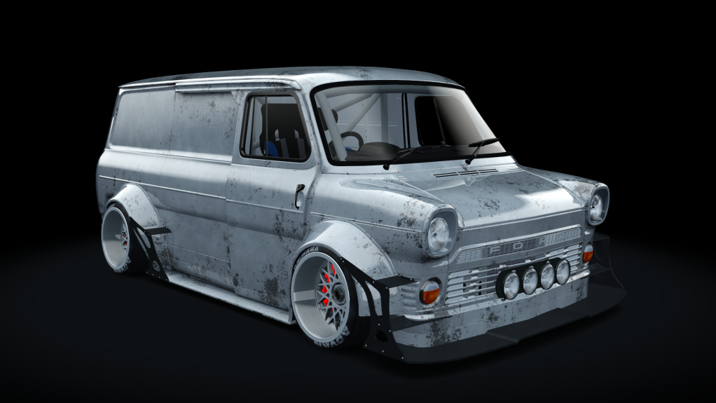 ACMC Ford Transit 1969 Supervan, skin Rusty