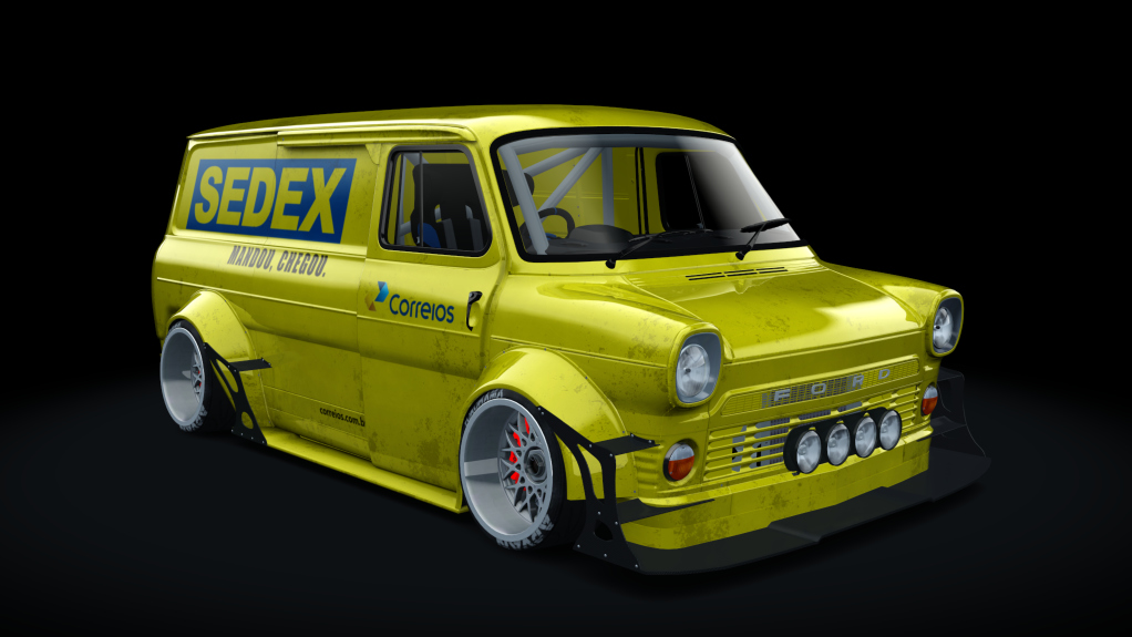 ACMC Ford Transit 1969 Supervan, skin Sedex