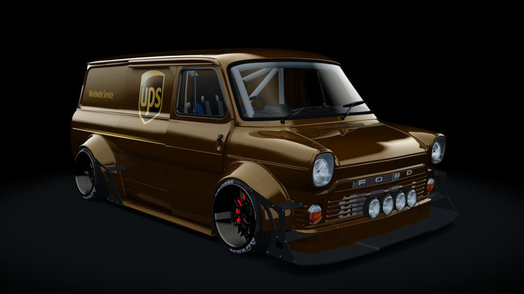 ACMC Ford Transit 1969 Supervan, skin UPS