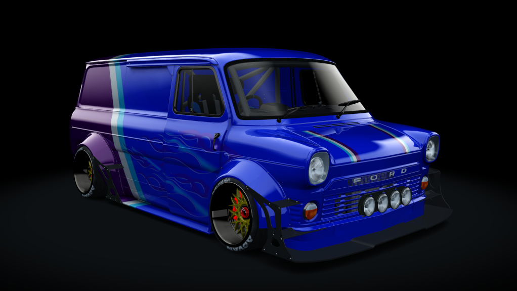 ACMC Ford Transit 1969 Supervan, skin retro_rod