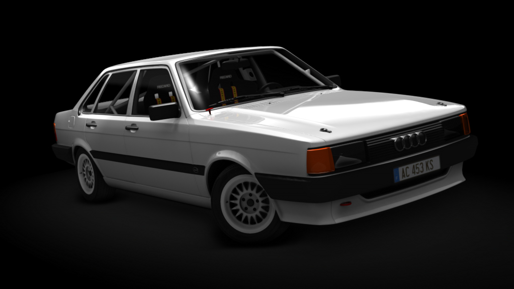 Audi 80 (B2) Rally, skin Blanco