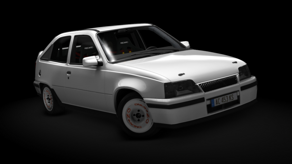 Opel Kadett GSi Gr. A, skin Blanco