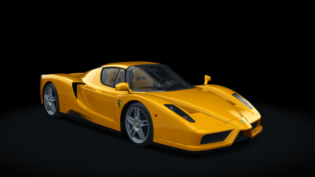 Ferrari Enzo, skin giallo_fly