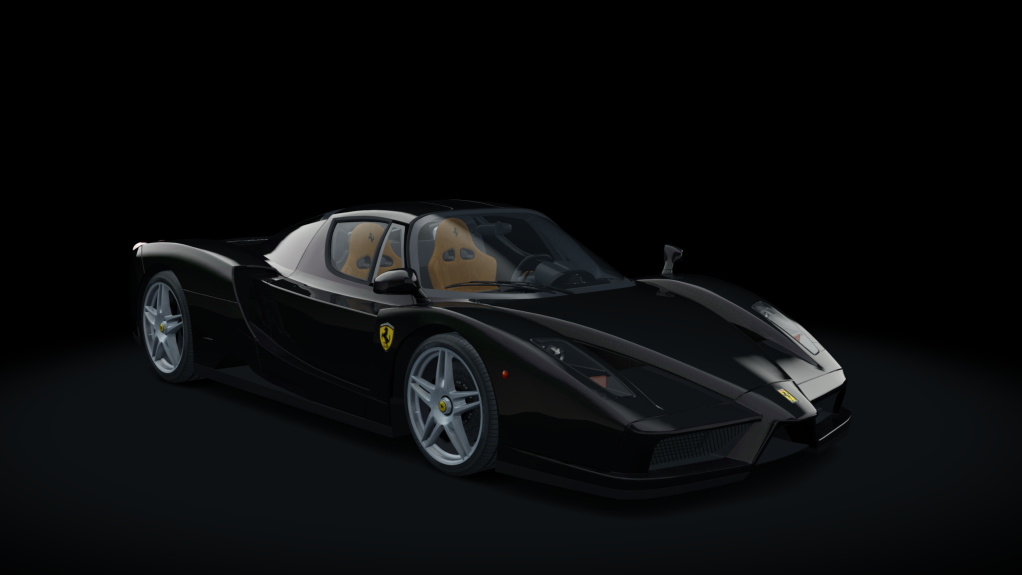 Ferrari Enzo, skin nero