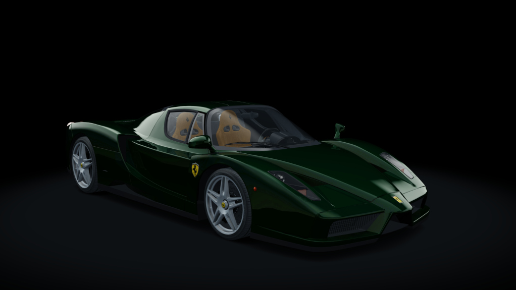 Ferrari Enzo, skin verde_scuro