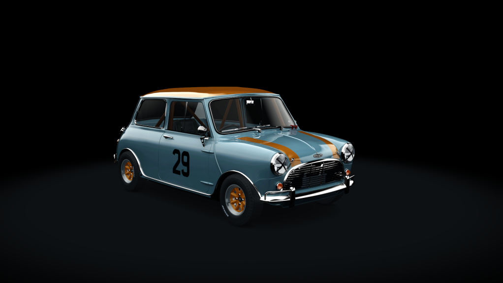 Mini Cooper S, skin 29_orangetop