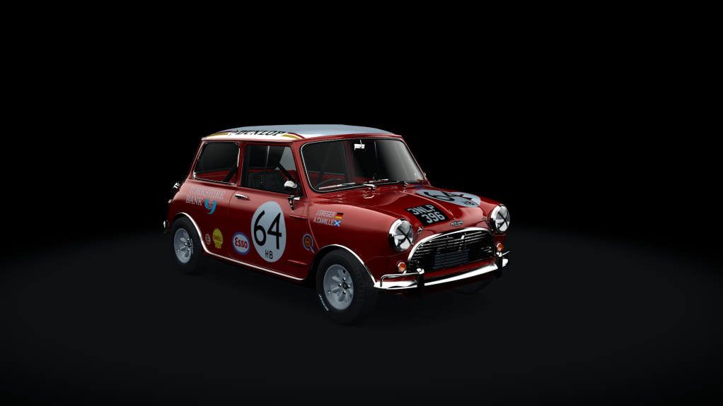 Mini Cooper S, skin 64_yorkshire_bank