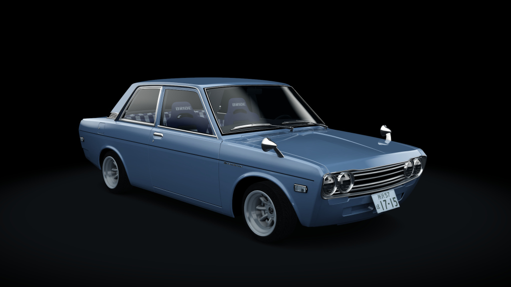 Datsun 510, skin Light_Blue