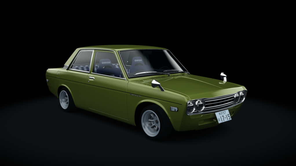 Datsun 510, skin Olive