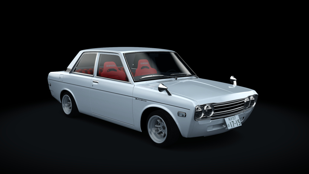 Datsun 510, skin White