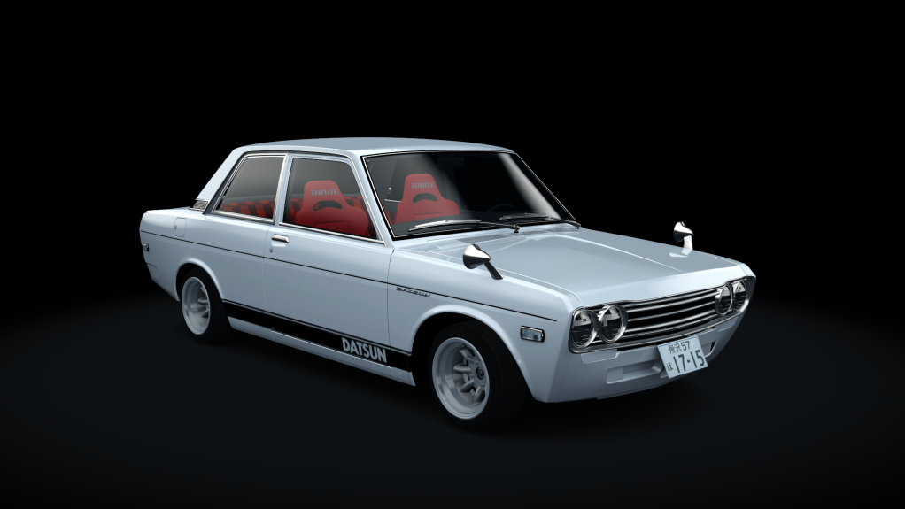 Datsun 510, skin White_Stripes