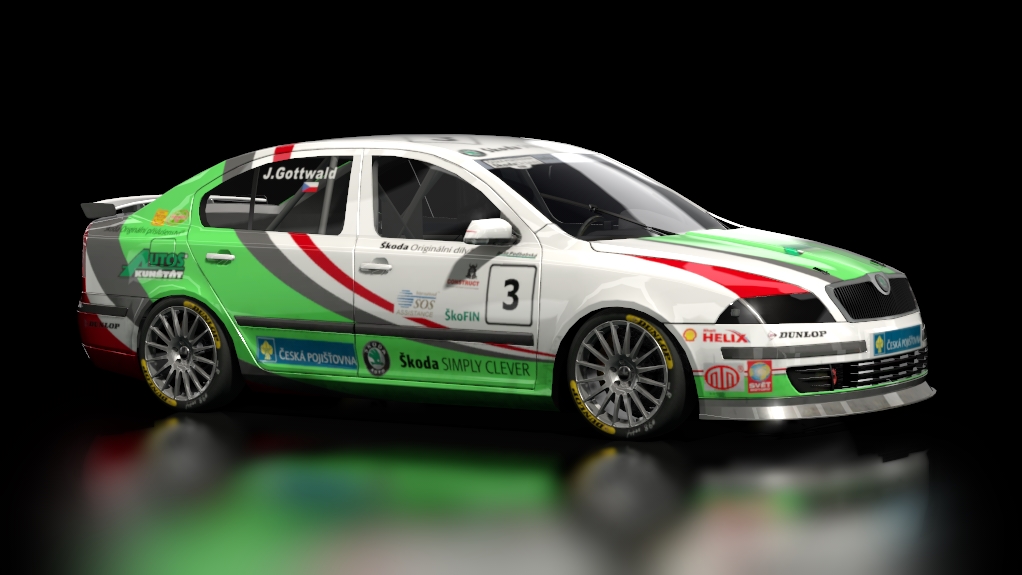 Skoda Octavia CUP '08, skin 03