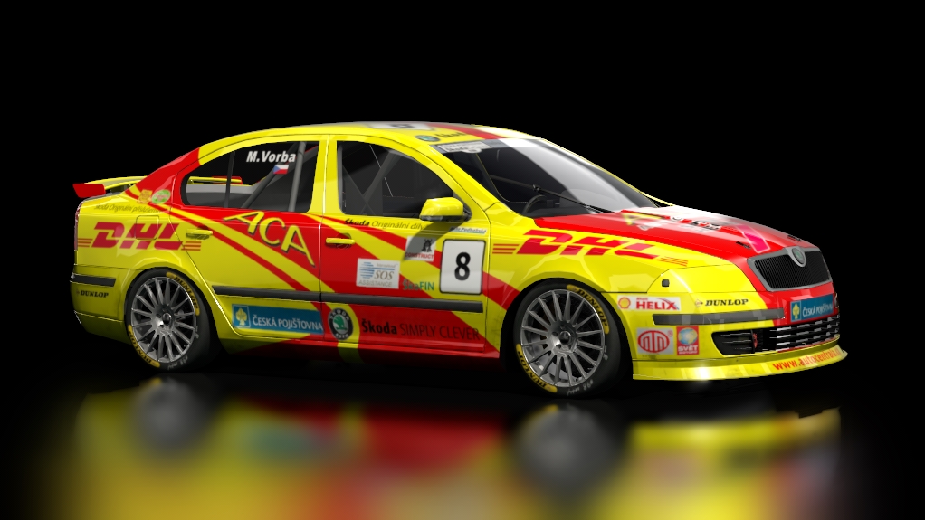 Skoda Octavia CUP '08, skin 08